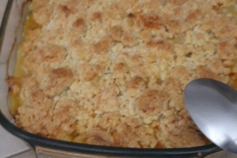 Crumble De Saumon Et Poireaux Au Thermomix Cookomix