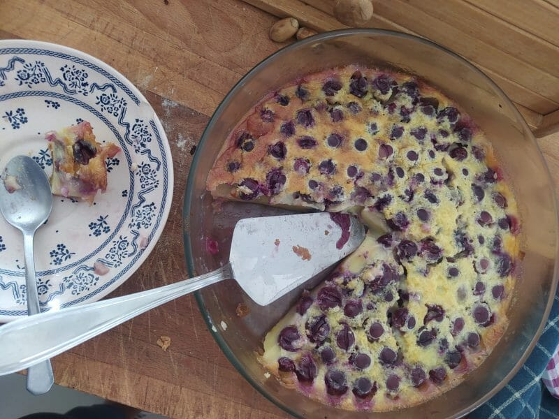 Clafoutis Aux Raisins Frais Au Thermomix Cookomix