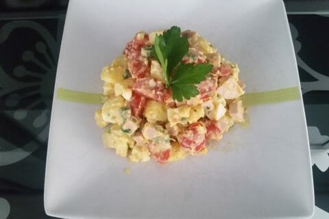 Salade Pi Montaise Au Thermomix Cookomix