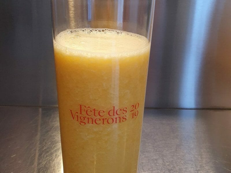 Smoothie Orange Pomme Et Banane Au Thermomix Cookomix