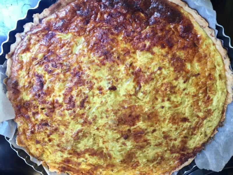 Tarte Fondante Aux Endives Et Au Curry Au Thermomix Cookomix