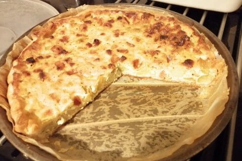 Quiche Aux Choux De Bruxelles Et Lardons Au Thermomix Cookomix