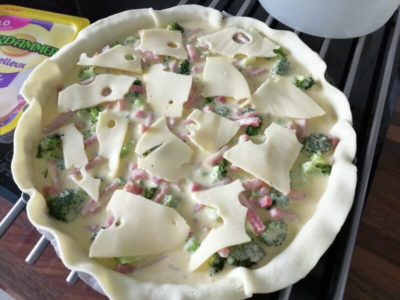 Tarte Aux Brocolis Et Roquefort Au Thermomix Cookomix