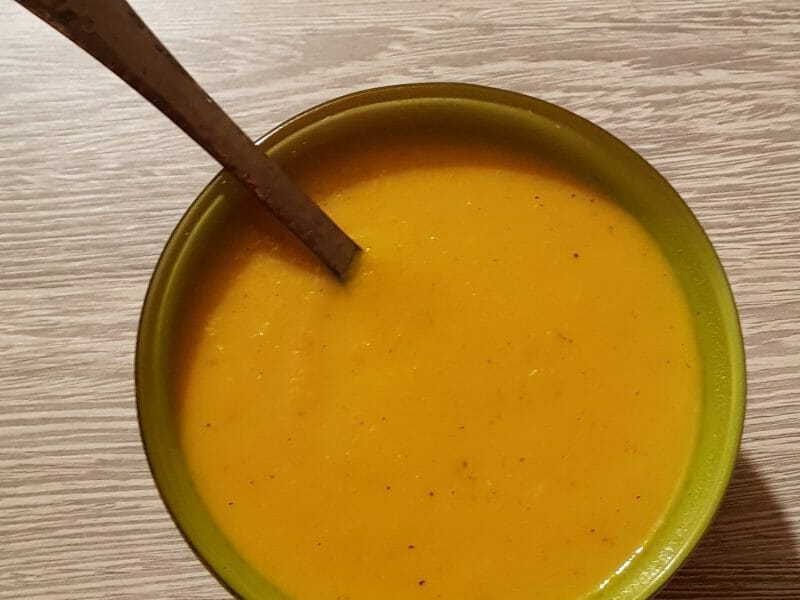 Velout Carottes Et Navets Au Curry Au Thermomix Cookomix