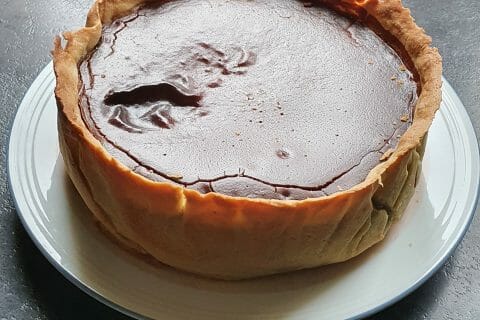 Flan pâtissier au chocolat au Thermomix Cookomix