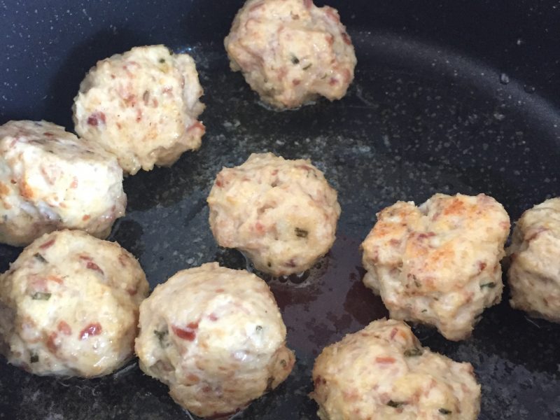 Boulettes De Poulet Au Chorizo Au Thermomix Cookomix