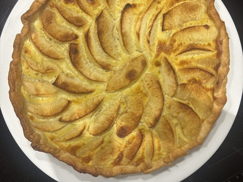 Tarte Au Boudin Noir Et Aux Pommes Au Thermomix Cookomix