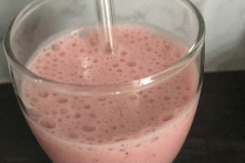 Milkshake Fraise Banane Au Thermomix Cookomix