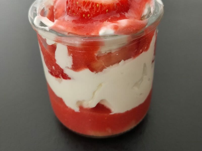 Tiramisu Aux Fraises En Verrines Au Thermomix Cookomix