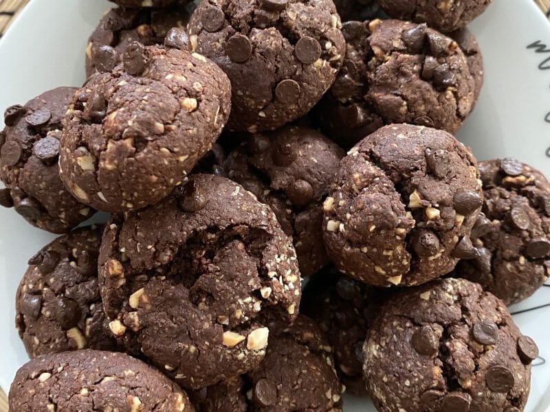 Cookies Avoine Et Chocolat Au Thermomix Cookomix