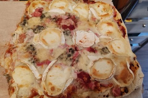 Pizza Fromages Au Thermomix Cookomix