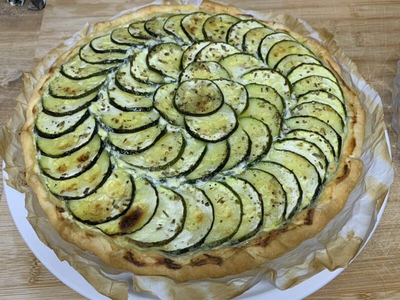 Tarte Courgettes Et Ricotta Au Thermomix Cookomix