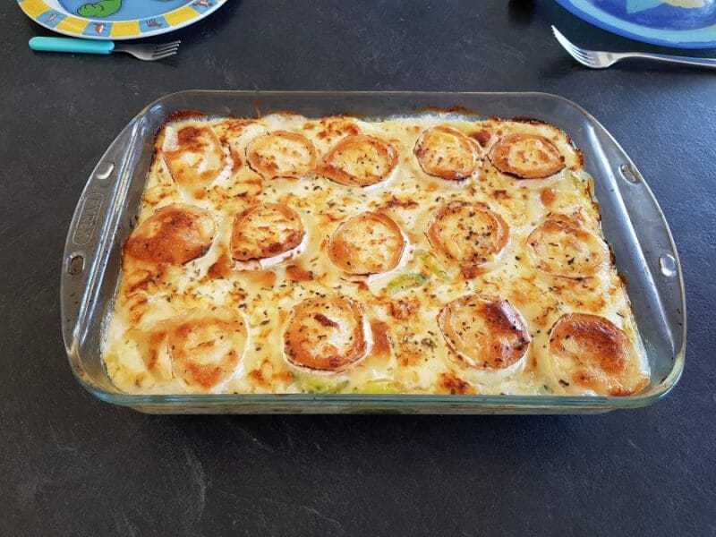 Gratin De Courgettes Au Ch Vre Au Thermomix Cookomix