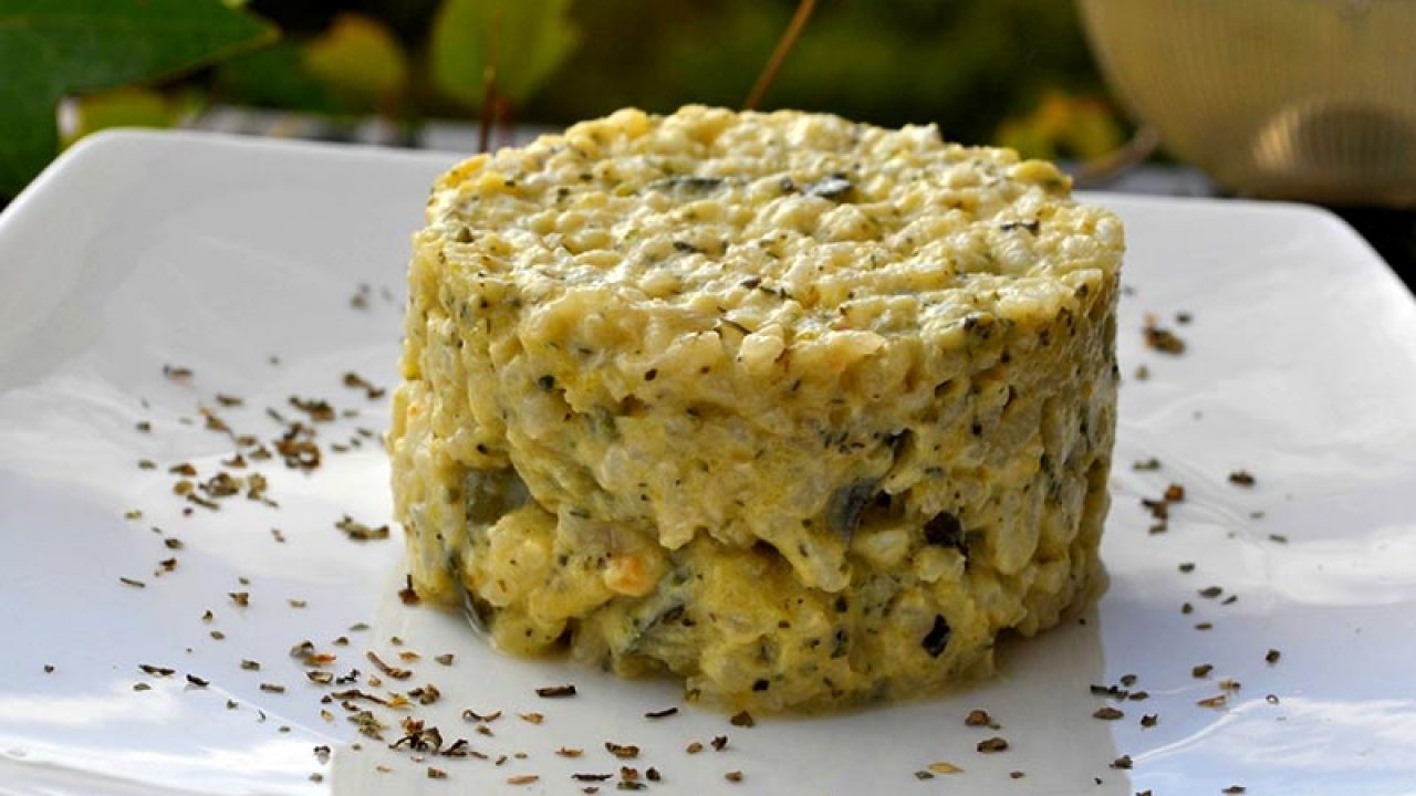 Risotto Champignons Et Courgettes Au Thermomix Cookomix