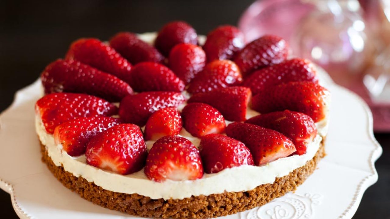 Tarte Aux Fraises Sans Cuisson Au Thermomix Cookomix