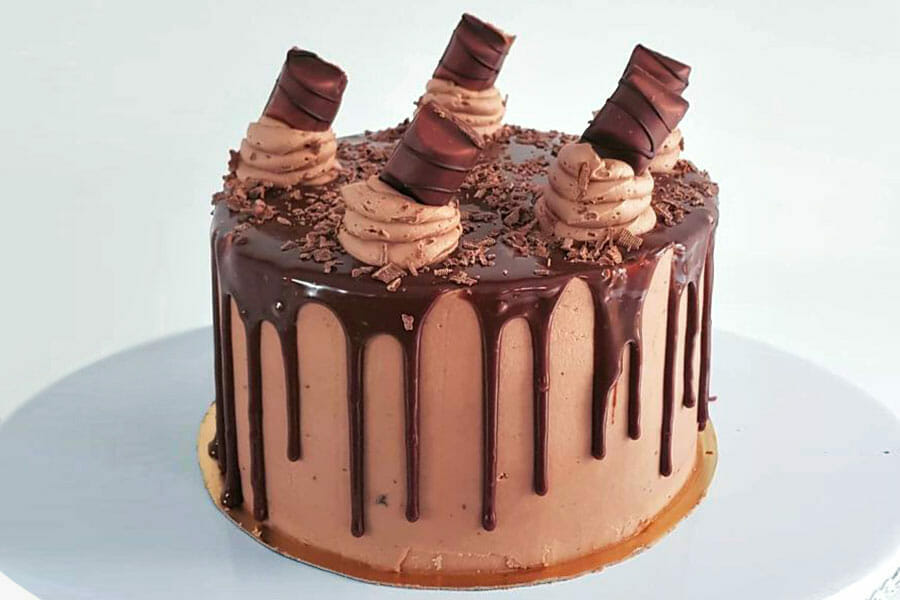 Layer Cake Choco Nutella®, livraison à domicile Paris & IdF