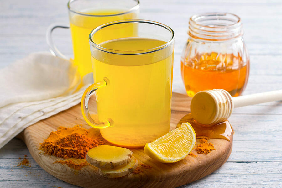 Infusion citron, gingembre et miel au Thermomix - Cookomix
