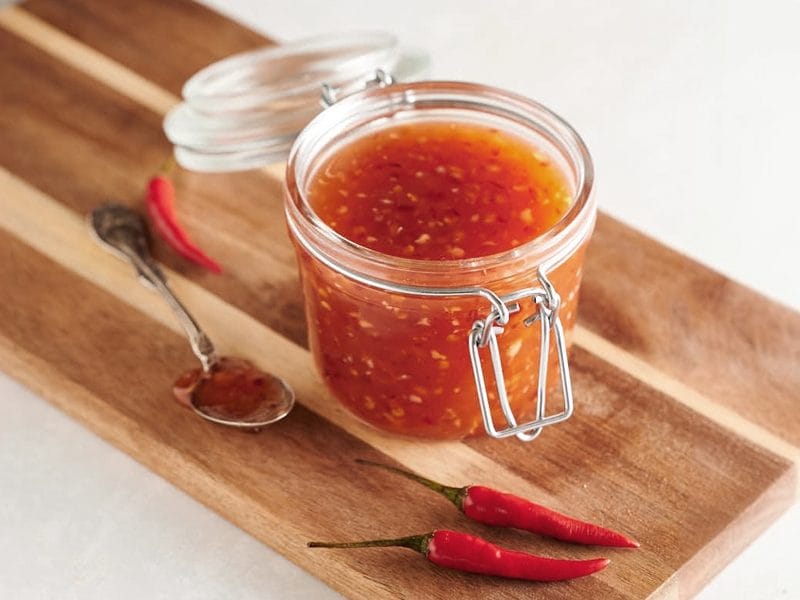 Sauce chili sucrée au Thermomix