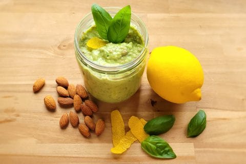 Pesto citron basilic