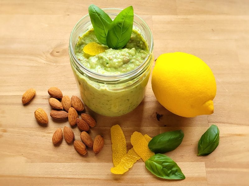 Pesto citron basilic au Thermomix