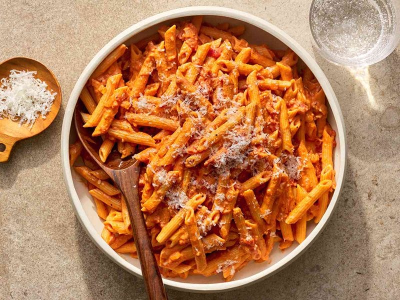 Penne à la vodka au Thermomix