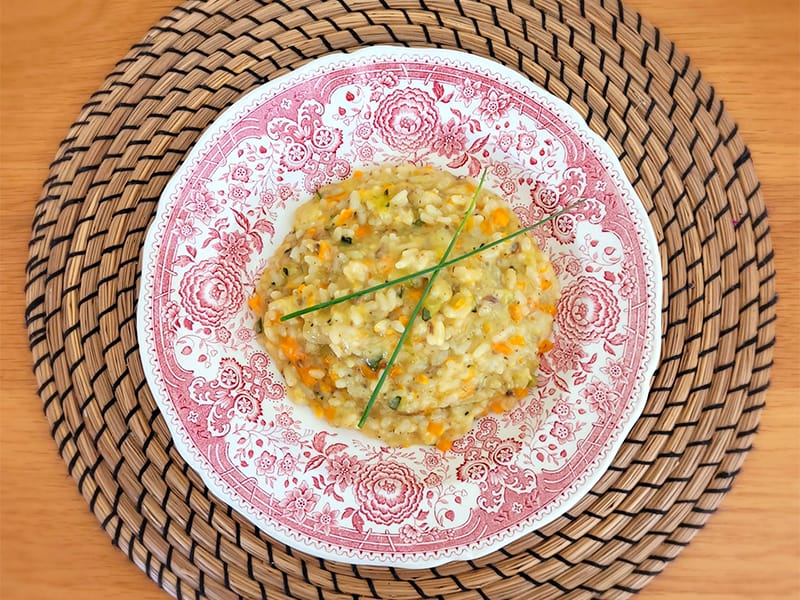 Risotto aux legumes au Thermomix