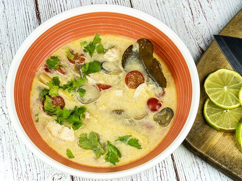 Tom Kha Kai – Soupe de poulet au lait de coco au Thermomix