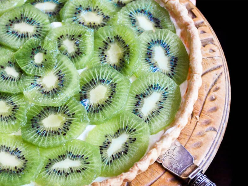 Tarte aux kiwis au Thermomix