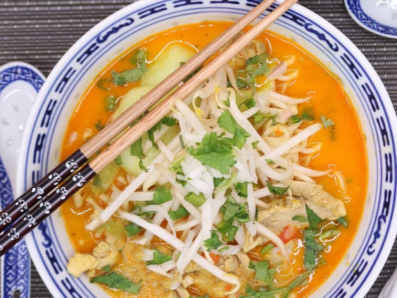 Khao Soi – Soupe de nouilles au curry au Thermomix