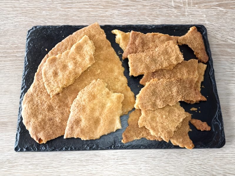 Galette sucrée au vin blanc et à l’huile d’olive au Thermomix