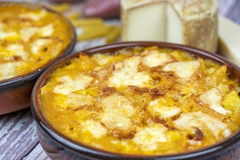 Gratin de pâtes alpin