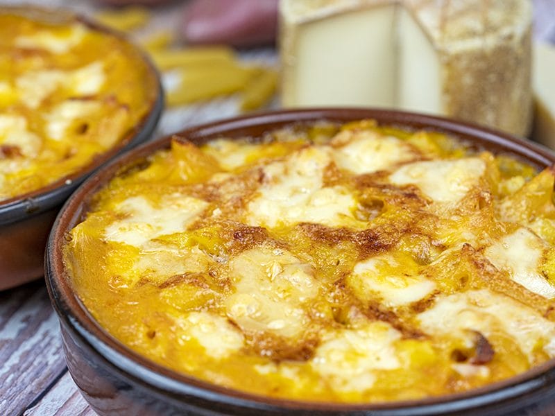 Gratin de pâtes alpin au Thermomix