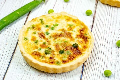 Quiches Petits Pois Et Lardons Au Thermomix Cookomix