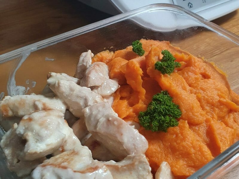 Puree Carottes Et Patates Douces Au Thermomix Cookomix