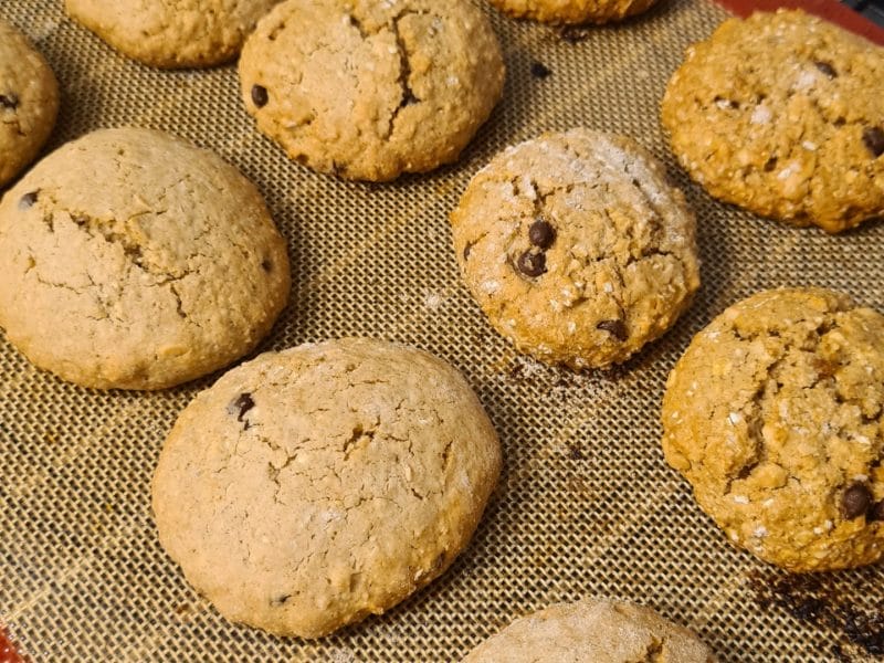 Biscuits cacahuètes et flocons d'avoine au Thermomix - Cookomix