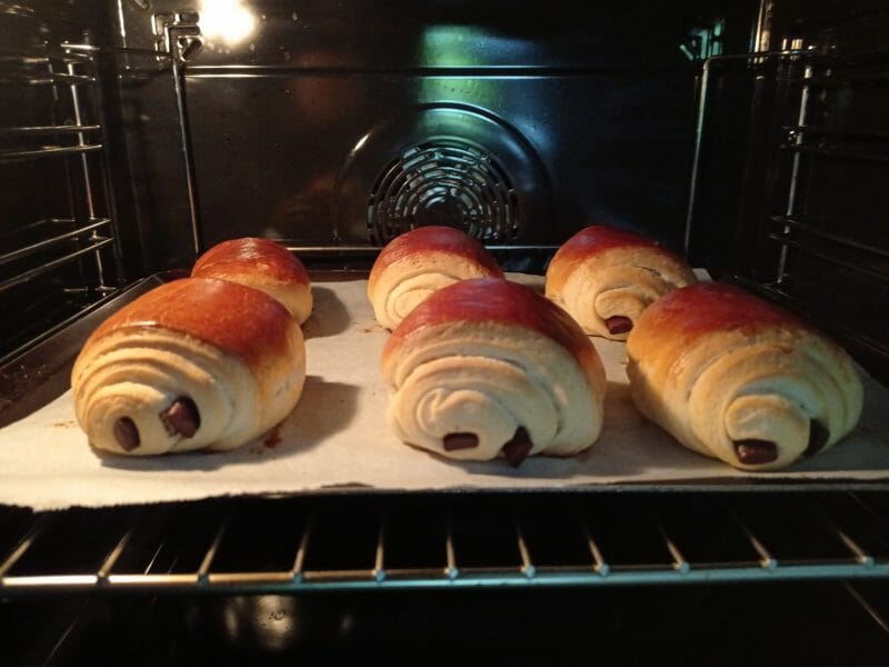 Pains au chocolat briochés au Thermomix - Cookomix