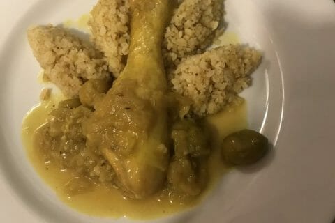 Tajine De Poulet Aux Olives Au Thermomix - Cookomix