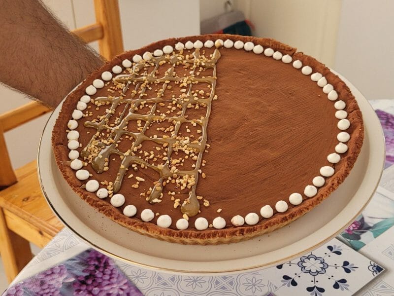 Tartelettes Chocolat Et Caramel Beurre Sale Au Thermomix Cookomix