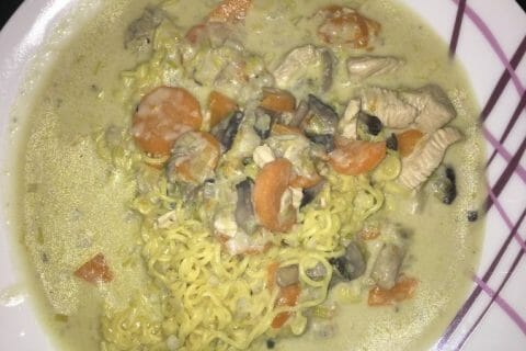 Blanquette De Dinde Au Bleu D'auvergne Au Thermomix - Cookomix