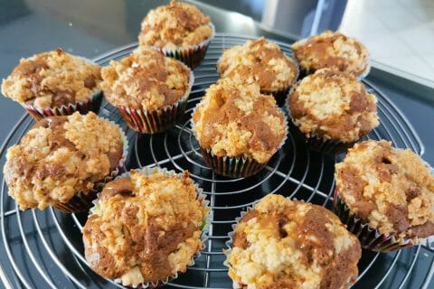 Muffins Aux Pommes Façon Crumble Au Thermomix - Cookomix