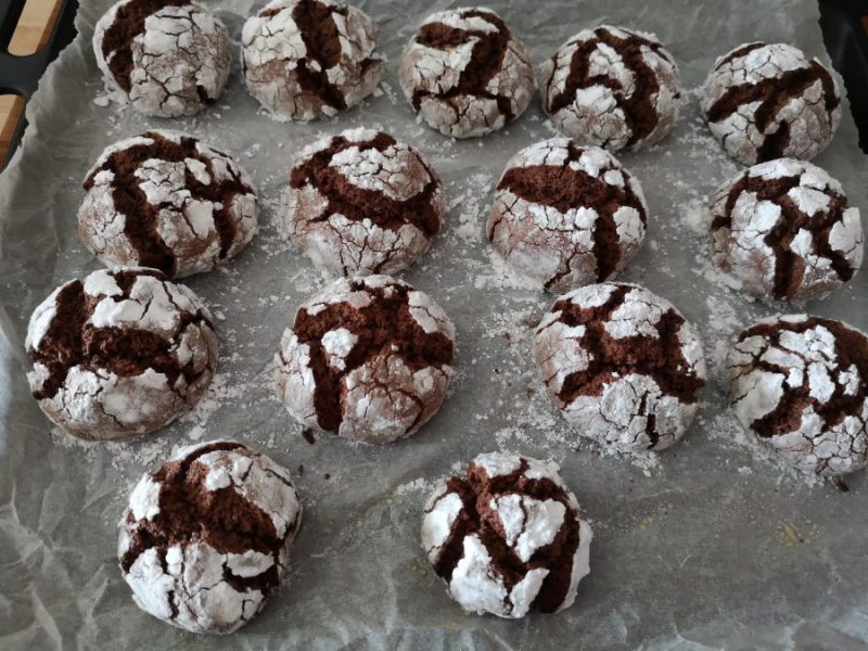 Biscuits craquelés au chocolat - Cookidoo® – la plateforme de recettes  officielle de Thermomix®