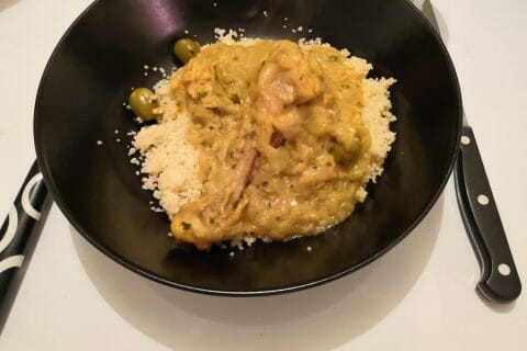 Tajine De Poulet Aux Olives Au Thermomix - Cookomix