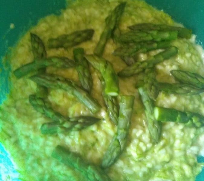 Risotto Aux Asperges Vertes Au Thermomix Cookomix