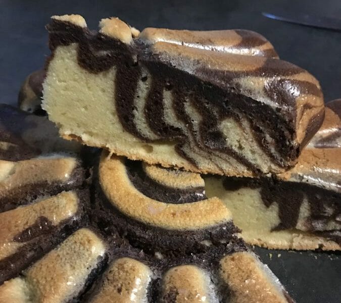 Gateau Zebre Au Thermomix Cookomix