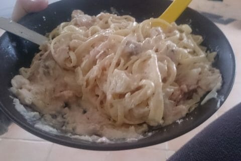 Spaghettis Au Saumon Fumé Au Thermomix - Cookomix