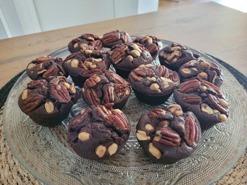 Mini muffins au chocolat au Thermomix - Cookomix