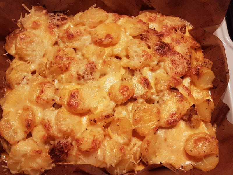 Gratin De Pommes De Terre Au Chorizo Au Thermomix - Cookomix