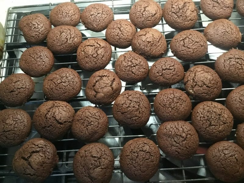 Biscuits craquelés choco-menthe - K pour Katrine