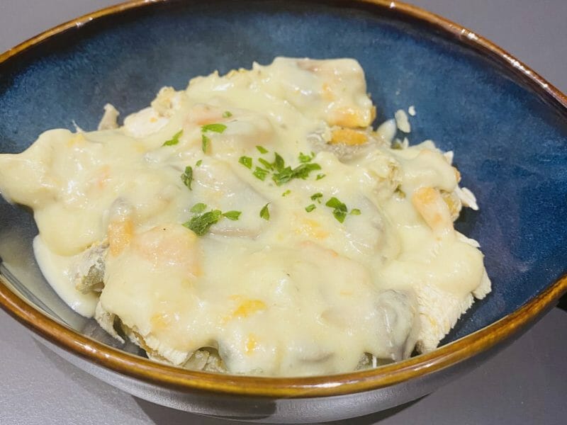 Blanquette De Dinde Au Bleu D'auvergne Au Thermomix - Cookomix