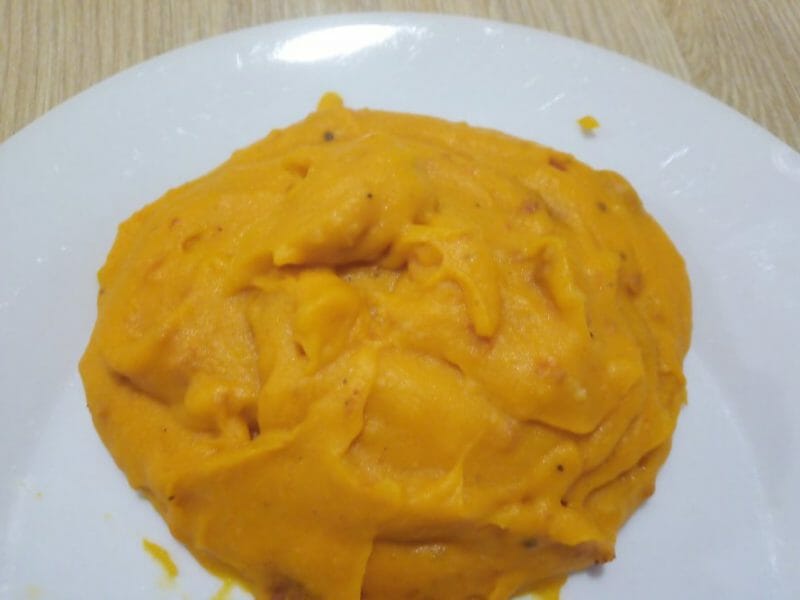 Puree De Potimarron Au Chorizo Au Thermomix Cookomix